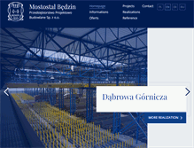 Tablet Screenshot of mostostalbedzin.com.pl